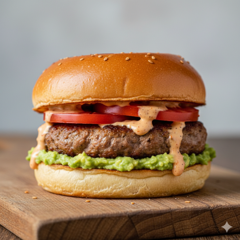 Smoky Turkey Avocado Burgers